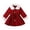 Red-DKq, variant on Mnyotv Girls Winter Dress Coat School Fall Winter Clothes Elegant Overcoat with Pockets for Kids Size 5 Years