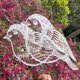 thumbnail image 4 of Estatua Acrílico Yarda Arte Animal Silueta Estaca Para Patio Césped Ornamento Scienceny HA039802-01, 4 of 6