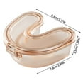 thumbnail image 3 of Ergonomic Teeth Appliance Organized for Secure and Clean Storage of Brace and Guards For Travel or Home Use, 3 of 8
