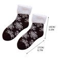thumbnail image 3 of Herrnalise Slipper Warm Christmas Socks for Women with Gripper - Winter Non Slip Thick Fuzzy Socks With Plush Sock Edges- Warm Cozy Christmas Gift, 3 of 9