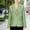 Green, variant on ​Women's Tweed Slim Double-Breasted Blazer - Textured Long Sleeve Patch Pockets Commuter & Casual