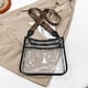 thumbnail image 4 of Bolso bandolera transparente Bolso de hombro de PVC transparente informal para concierto (negro) Ndcxsfigh  Para Estrenar, 4 of 8