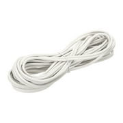 Uxcell 15M/49.21Ft Silicone Window Screen Spline Sealing Strip, 5mm OD White
