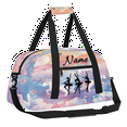thumbnail image 3 of Qzaxky Custom Dance Bag Personalized Gym Bag Duffle Bag Large Dance Bag for Girls with Name Overnight Bag Sky Unicorn, 3 of 7