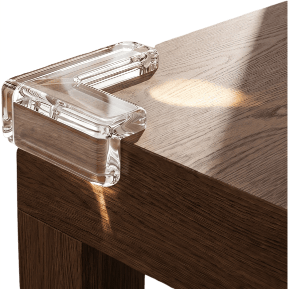 20 Pack Clear Table Corner Protectors, Furniture Edge Cushion Guards for Sharp Table Cabinet Corners