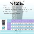 thumbnail image 6 of Women's Casual Loose Black and White Checkered Wide Leg Pants High Waist Straight Lounge Y2K Trousers, 6 of 6