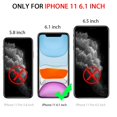 thumbnail image 2 of iPhone 11 Case Clear 6.1 inch, Simyoung Shockproof Full-Body Protective Case Scratch Resistant Hard PC Shell & Soft TPU Bumper Cover for Apple iPhone 11, 2 of 11