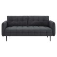 thumbnail image 4 of Modway Cameron Tufted Fabric Sofa in Charcoal, 4 of 9