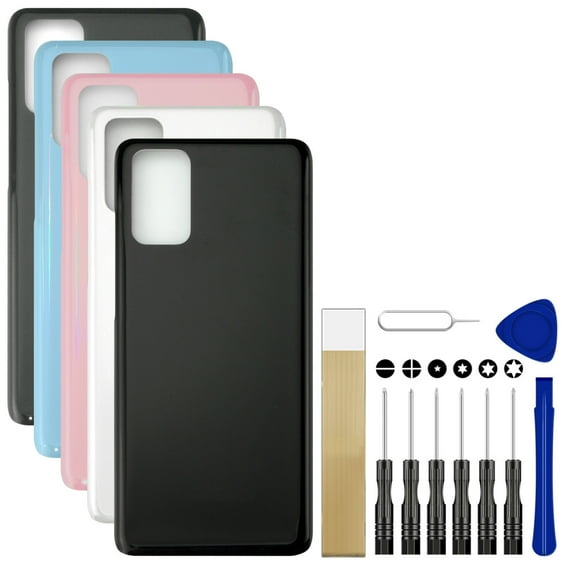 For Samsung Galaxy S20  Plus SM-G986B/DS Replacement Back Battery Cover Rear Housing Door Tool Black