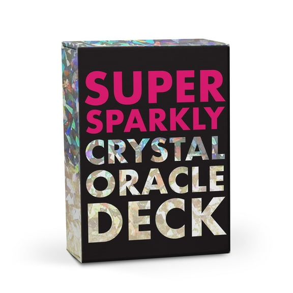 Knock Knock Super-Sparkly Crystal Oracle Deck