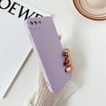 thumbnail image 3 of for iPhone 8 Plus Case,iPhone 7 Plus Case,Side&Back Cute Plated Love Heart with Anti-Fall Lens Camera Cover Protection Soft TPU Shockproof Anti-Fingerprint Phone Case for Women Girl Men,Puple, 3 of 5