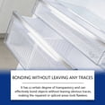 thumbnail image 5 of Fridge Drawer Adhesive Glue, Clear Glue for Refrigerator Drawer Repairs, Fix Broken Plastic and Cracked Parts for Home and Kitchen Use, 5 of 9