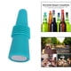 thumbnail image 1 of Tapón de botella Macarena de silicona para champán accesorio de herramienta de sellado verde, 1 of 8