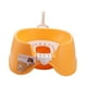 thumbnail image 2 of Lavabo para arena para gatos, bandeja de arena para mascotas con tapa abierta, caja de arena portátil para gatos, bandeja de arena para gatos de lado Naranja, 2 of 8