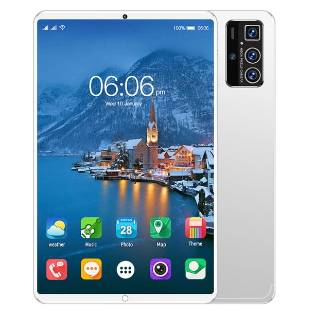 Tableta Android 13 de 10,1 pulgadas con pantalla táctil IPS de 1280 x 800 y 8 GB
