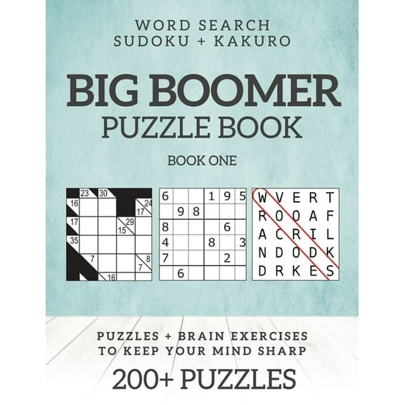 Big Boomer Puzzle Books #1, (Paperback)