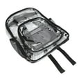 thumbnail image 4 of Transparent Backpack, PVC Stylish Beautiful Waterproof Multifunctional Large Students Backpack  For School For Outdoor Travel, 4 of 8