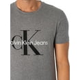 thumbnail image 4 of Calvin Klein Jeans Core Monologo Slim T-Shirt, Grey, 4 of 6
