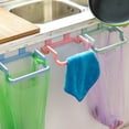 thumbnail image 5 of Ruanlalo Practical Kitchen Trash Garbage Bag Plastic Holder Cabinets Towel Rack Organizer Blue, 5 of 6