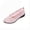 Pink, variant on Black Ladies Soft Sole Flat Shoes Lace Embroidery Slip On Versatile Indoor Outdoor Trendy Casual