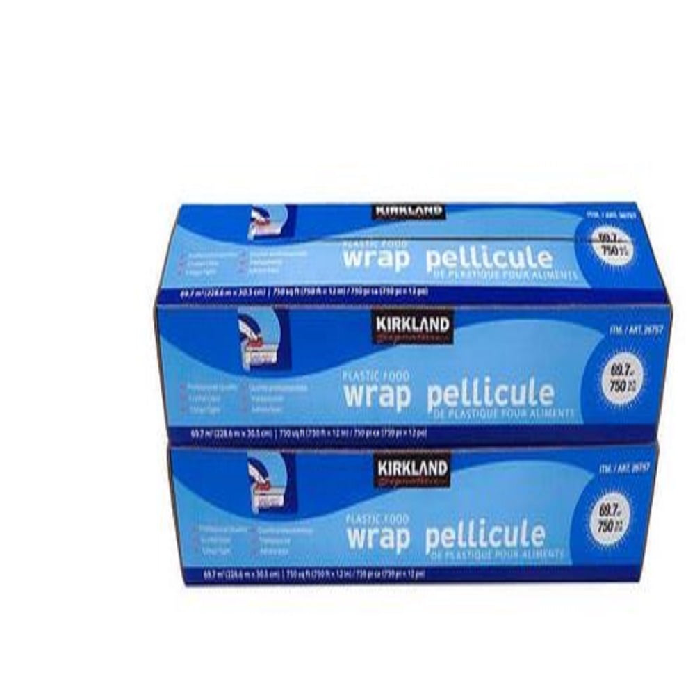 750 Square Feet Reynolds Foodservice Plastic Wrap 1500 Square Feet Total Pack of 2 