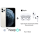 thumbnail image 1 of Apple iPhone 11 PRO MAX 64 (Incluye Protector de Pantalla KeepOn + Apple Airpods 3rd Generation White) SILVER PLATEADO Apple REACONDICIONADO, 1 of 4