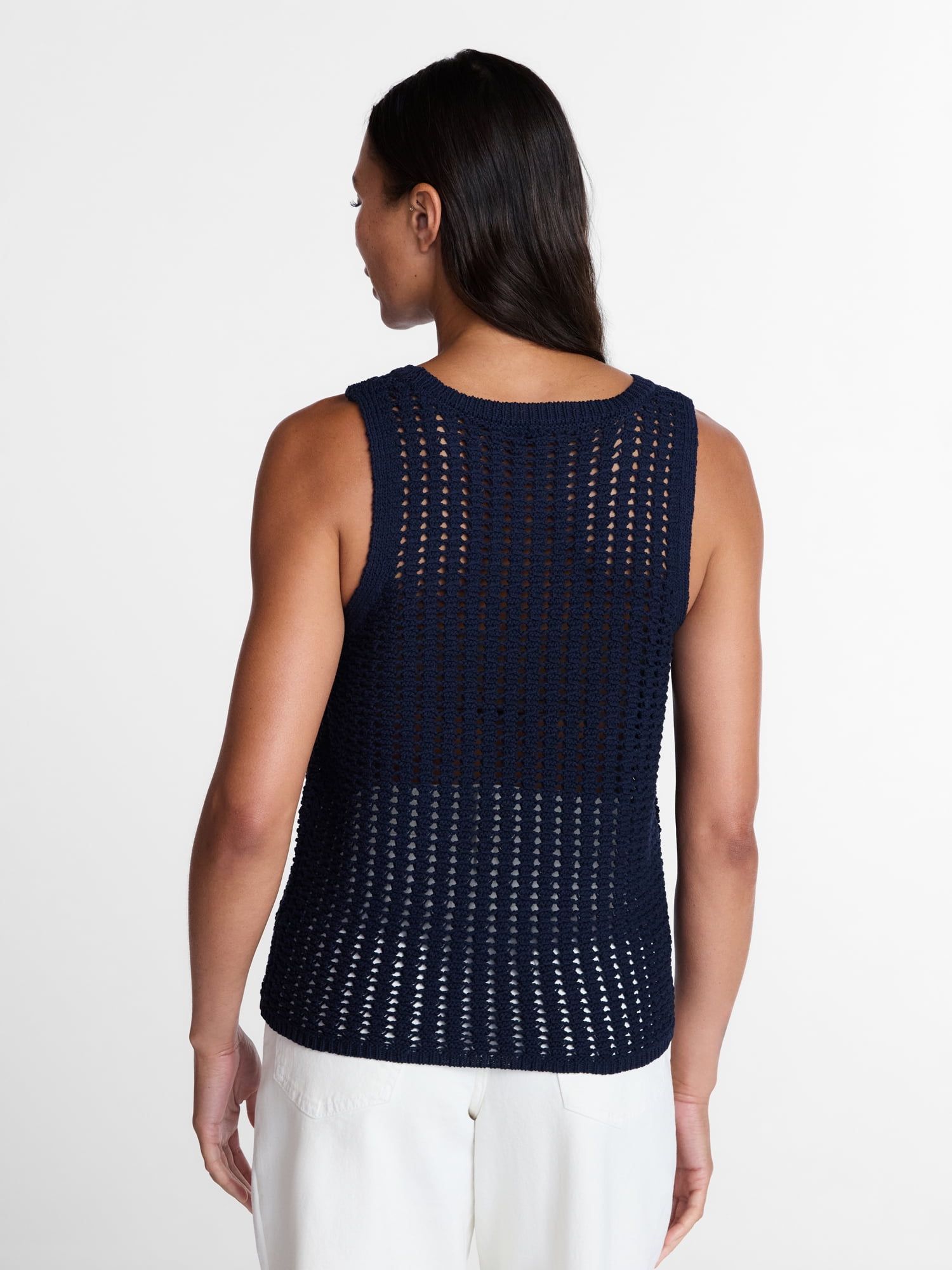 Time and Tru Woman's Sweater Tank, Sizes XS-XXXL