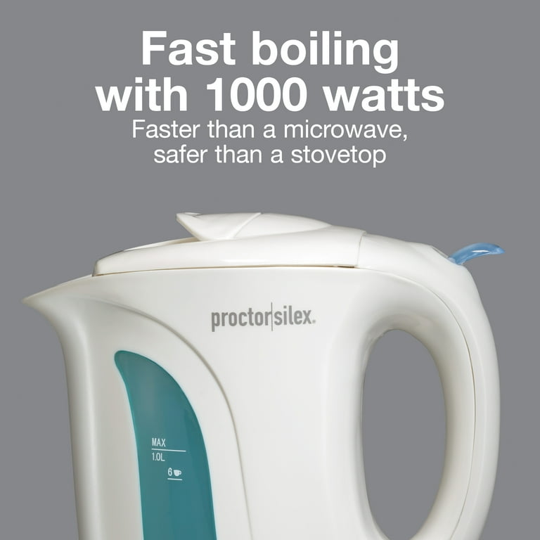 1 Liter Electric Kettle with Boil-Dry Protection