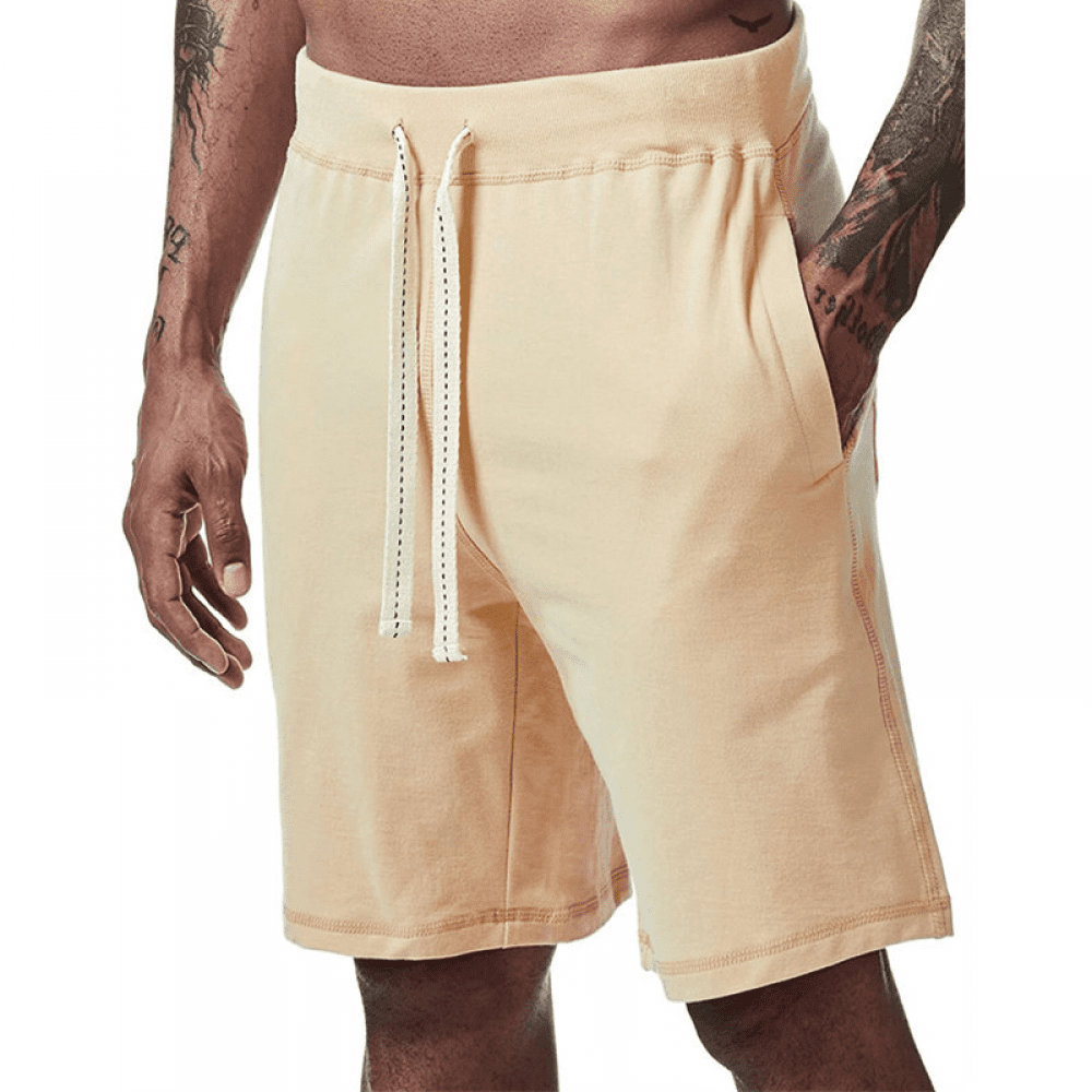 Mens Swim Trunks Champagne Beach Board Shorts Quick Dry Sports Running Swim Board Shorts with Pockets Mesh Lining