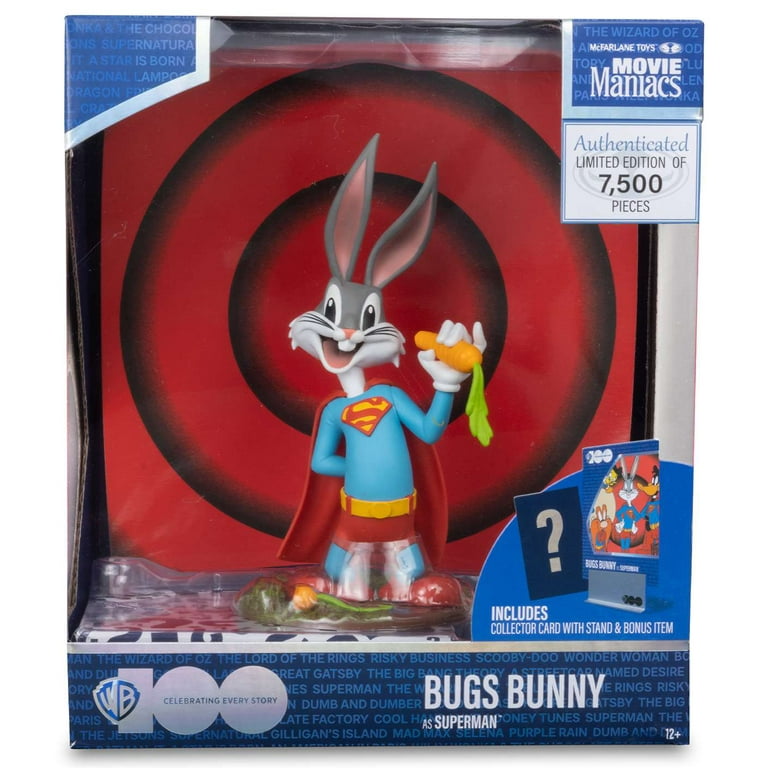 McFarlane Toys Bugs Bunny as Superman Figure, 6-Inch, Limited