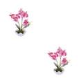 thumbnail image 4 of Injueey Reemplazo de plantas falsas de tela ABS, decoración de macetas artificiales de escritorio de restaurante de simulación vívida Type3 NO3, 4 of 6