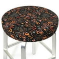 thumbnail image 3 of Disketp Floral Stool Covers Round, Super Soft Round Bar Stool Cushion Covers Seat Cushion - 12 Inch, 3 of 7