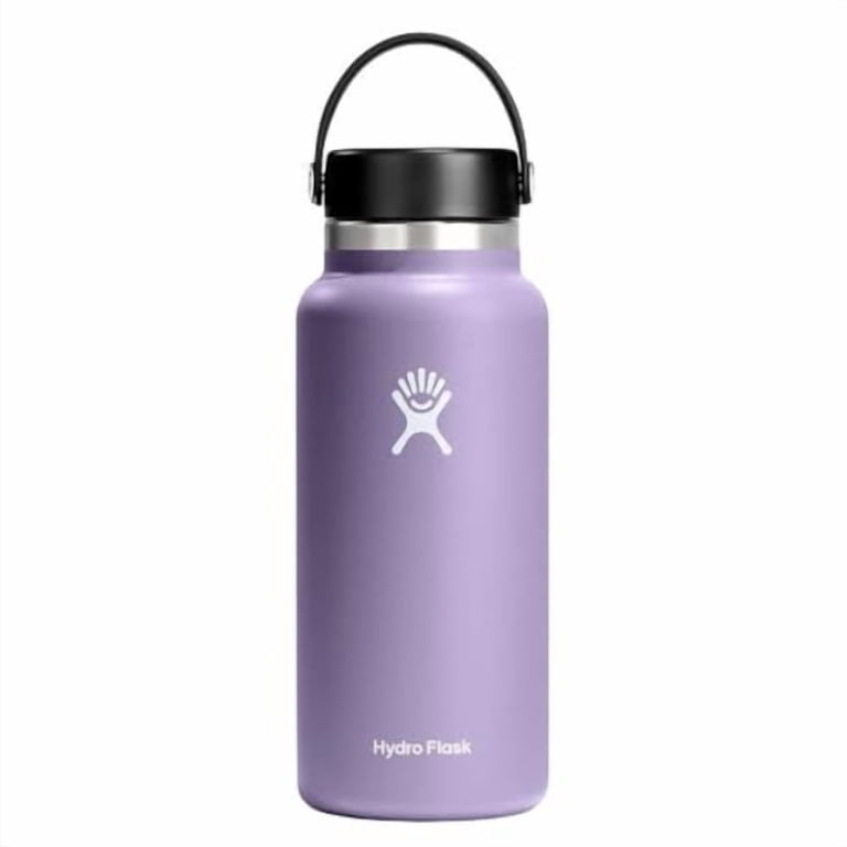 HYDRO FLASK, Water Bottle, 32 Oz, Wide Mouth Flex Cap - Walmart.com