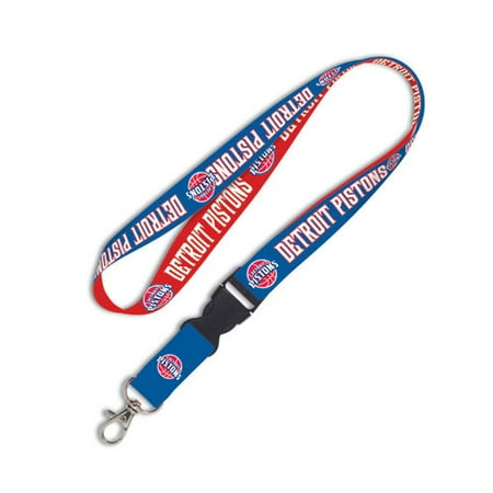 NBA - Detroit Pistons 2-Tone Detachable Lanyard