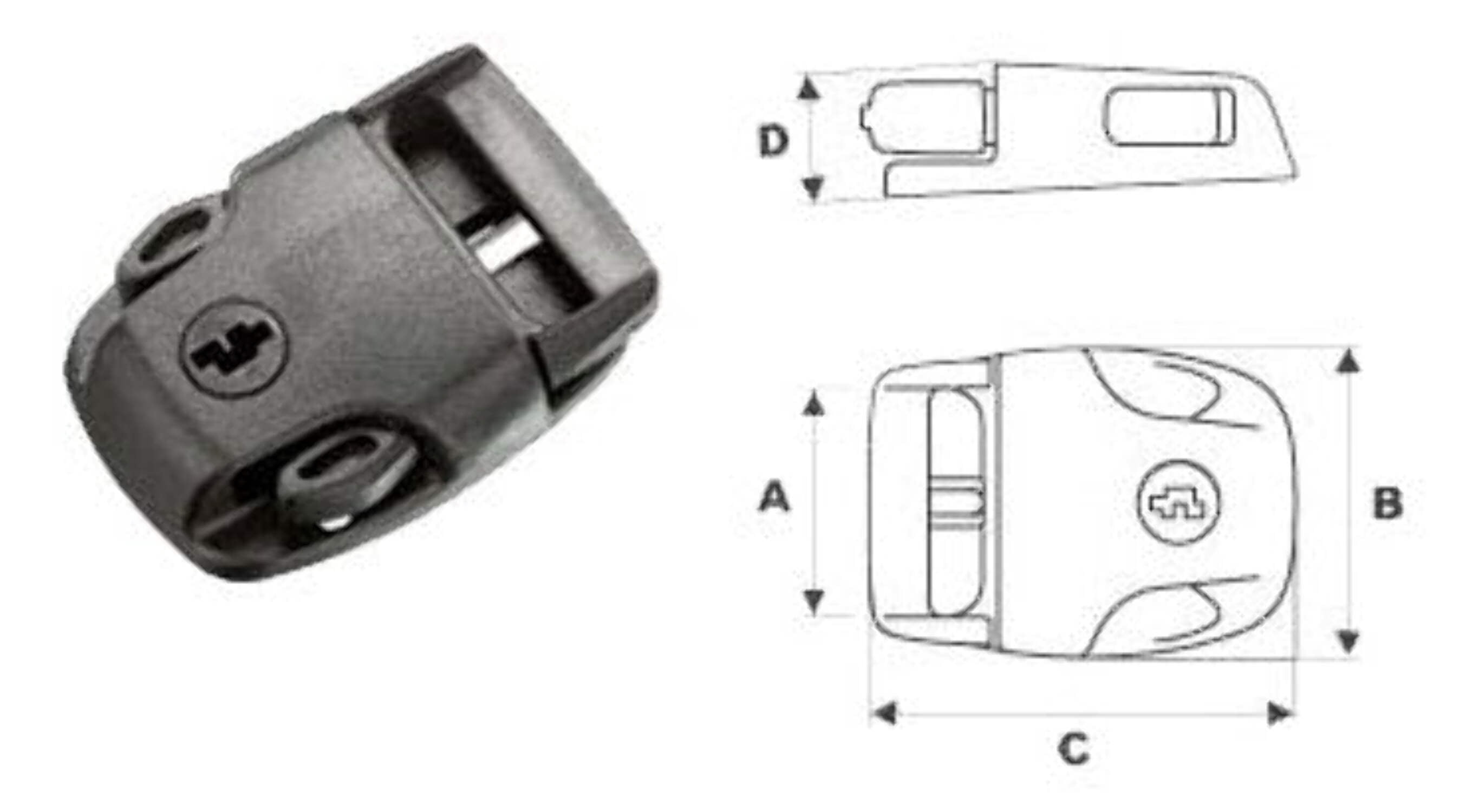 Nexus Spa Hot Tub Cover Broken Latch Repair Kit Clip Lock | 8 PACK