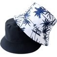 thumbnail image 2 of CoCopeaunts Reversible Bucket Hat for Women Outdoor Double-Sided Fisherman Hat Packable Outdoor Cool Basin Hat Many Pattern, 2 of 8