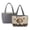 Beagle Paws, variant on FOR U DESIGNS Dreamcatcher Deer Print Quilted Tote Bag for Women Lightweight Tote Purse with Pockets Two Tone Reversible Shoulder Bag for Travel Work School Gym 2026