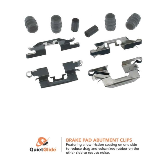 Carlson 13429Q Disc Brake Hardware Kit for 05-12 Nissan Pathfinder