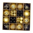 thumbnail image 1 of Juego de 44 Piezas de Adornos de Bolas de Navidad, Gotas Colgantes, Adornos Colgantes Livianos para de Navidad para Halloween, Cafés Y Vacacione, 1 of 8