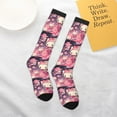 thumbnail image 6 of Saiise Sanrio Ci Funny Socks Men Women Boys Kids Adults Novelty Graphic Crew Tube Socks Crazy Design Casual Dress Socks for Sports,Running,Travel, 6 of 7
