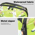 thumbnail image 4 of Tennis Digital Gadget Charger Case with Oxford Cloth, Waterproof, Hard Drive Cases, Digital Pouch, Charger Cord Organizer, Laptop Cord Organizer, 5.9x9.44x3.14 in., 4 of 6