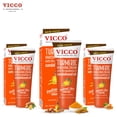thumbnail image 3 of Crema hidratante facial Vicco Turmeric con aceite de sándalo, 80 g, paquete de 3, 3 of 8