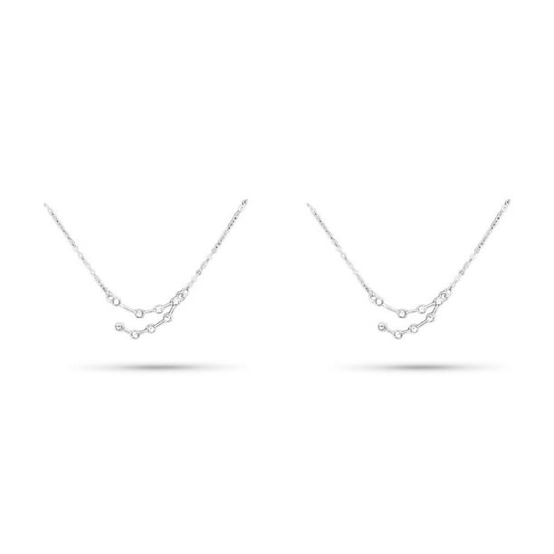 Guardurnaity Collar de amistad con diamantes de imitación, regalo de amigos Ins con colgante de tarjeta de visualización Type4 NO4 Guardurnaity CBP198416