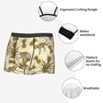 thumbnail image 3 of Honeii Monkeys and Pinealpples Men's Underwear Boxer Briefs Pack, ComfortSoft Boxer Brief for Men, Moisture-Wicking Breathable-Small, 3 of 5