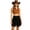 Black, variant on Aihuaihua Womens Western Cowgirl Tassel Skirt, Country Concert Outfit Tassel Booty Pole Dance Festival Bottoms Black L