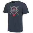 thumbnail image 2 of Women's Navy Ole Miss Rebels 2022 NCAA Men's Baseball College World Series Champions T-Shirt, 2 of 3