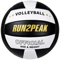 thumbnail image 1 of Voleibol RUN2PEAK, talla 5, suave, de poliuretano para jóvenes, interiores y exteriores, 1 of 9