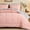 Pink/Light Grey, variant on RUIKASI 7 Pieces Black Queen Bed Comforter Set with Sheets - Bed in a Bag with Comforter and All Season Sheets, Pillowcases