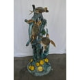 thumbnail image 5 of Sunken Boat Anchor W Turtles, Fish Bronze Statue -  Size: 39"L x 23"W x 51"H., 5 of 11