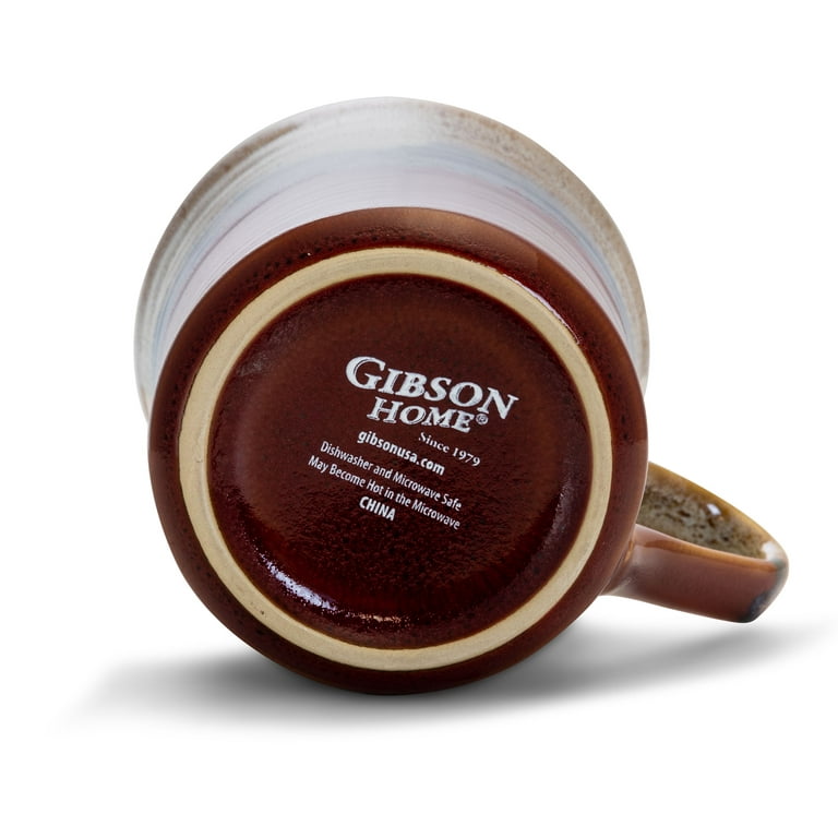 Gibson Home Measurement Cup Set, Multi Color, Stoneware, 4 Piece